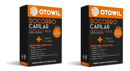 Otowil Socorro Capilar Sin Enjuague Caja 96 Sobres