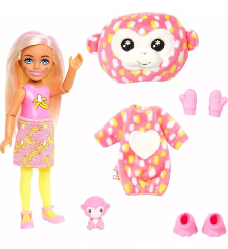 Barbie Cutie Reveal Serie Amigos De La Jungla Tigre Disfraz Revela