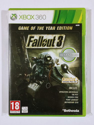 Fallout 3 Game Of The Year Edition - Xbox 360 Original Pal (Reacondicionado)