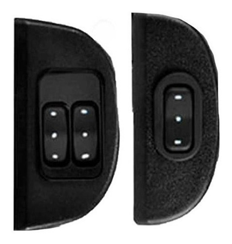 Imagem 2 de 4 de Kit Vidro Elétrico Tragial Gm Chevrolet Monza Dianteiro 4p