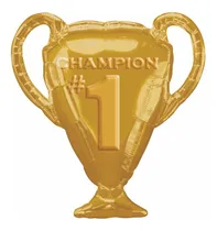 Comprar Globo Trofeo Copa De Oro Met Jumbo Fiesta Campeones Deportes