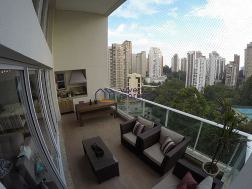 Imagem 2 de 14 de Panamby -living Com Pé Direito Duplo - Nm703