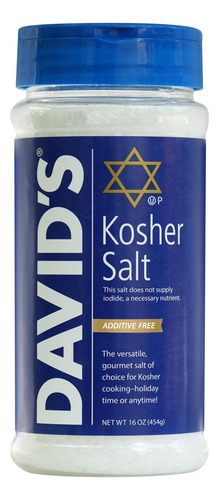 Sal Kosher 454 G Para Cocinar David S 16 Oz