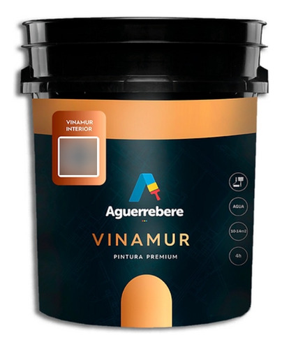 Pintura Interior Antihongos 4 L Vinamur Aguerrebere