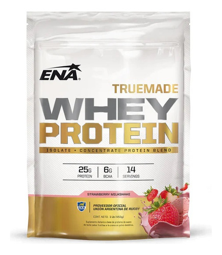 True Made Whey Protein 1 Lb - Ena Proteína Suero De Leche 45