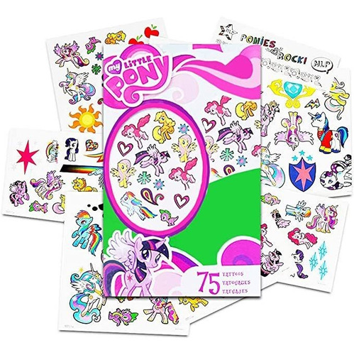 Mi Pequeño Pony Tatuajes Temporales - 75 Tatuajes - Twilight