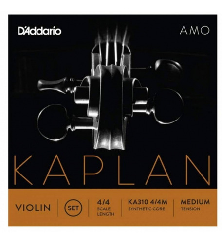 Imagen 1 de 2 de Daddario Ka310 4/4m Karlan Juego De Cuerdas Para Violín