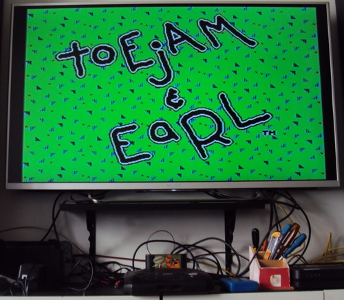Toejam & Earl Original Tec Toy Para Mega Drive (Usado)