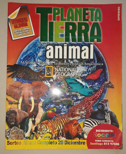 Álbum  Planeta Tierra Animal  /vacío.