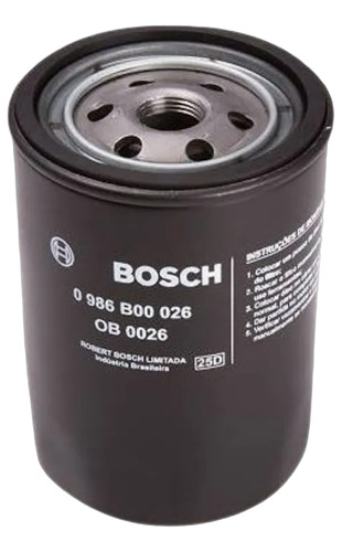 Filtro De Aceite Bosch Chevrolet 400 C10 C20 Chevy 230 - 250