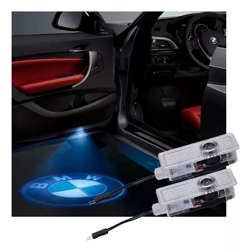 Par Luz Cortesia Porta Bmw 420i 428i Iluminação Led Projetor