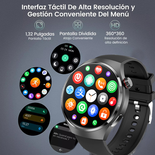 Ssb Nfc Reloj Inteligente Hombre Contestar Llamada