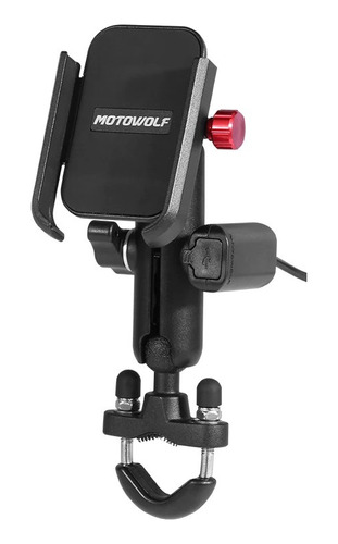 Porta Celular 360 Para Moto Motowolf