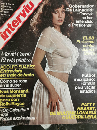 Revista Interviú México Número 26 Mayte Carol