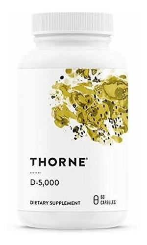 Thorne Researchvitamina Dsuplemento De Salud De Pura D