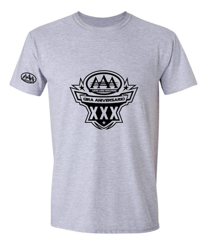 Playera Deportiva Hombre Lucha Libre Aaa Aniversario Xxx