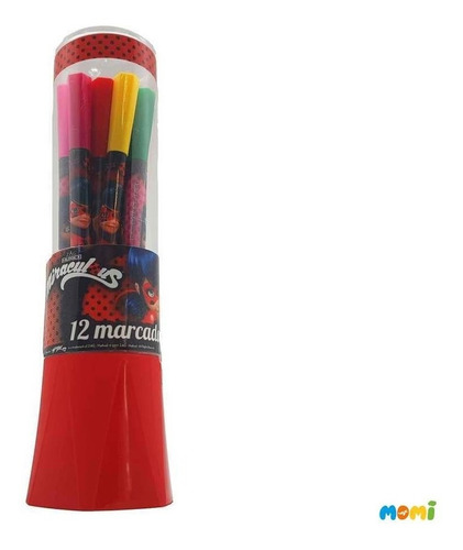 Imagen 2 de 5 de Set 12 Marcadores Punta Fina 15 Cm My Little Pony