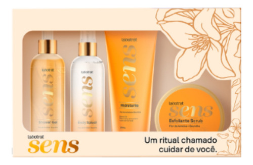 Kit Presente Labotrat Sens Spa Day Flor De Ameixa E Baunilha