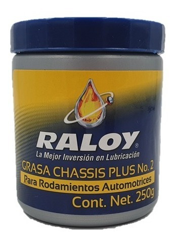 Grasa Raloy Chasis Plus No.2 250g Lubricacion Rotulas Barra 