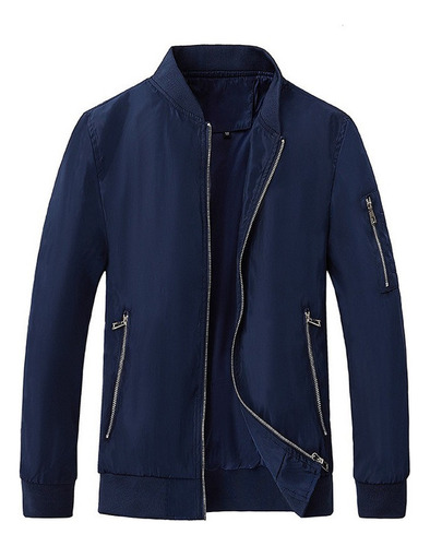 Chaqueta Impermeable Parka Cortavientos Para Hombre