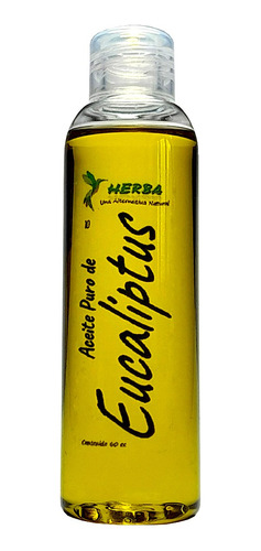 Aceite  De Eucaliptus* Herba* 60cc . Puro Y Natural