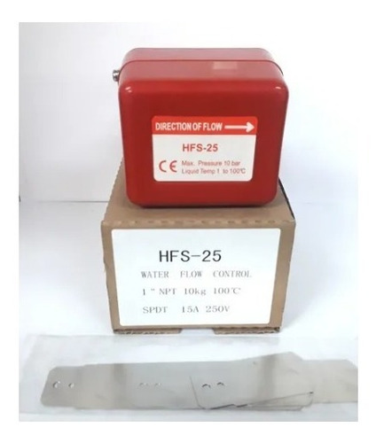 Imagen 2 de 3 de Flow Switch Hfs-25 Sensor De Flujo Electro Mecanico