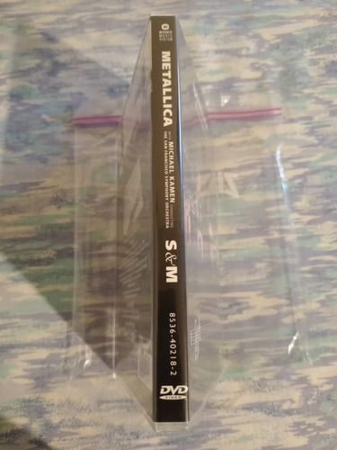 Dvd Metallica S & M Con Michael Kamen Original Usado (Usado)
