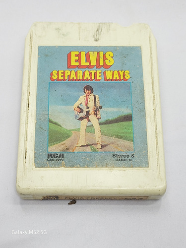 Fita Toca Cartucho Elvis Separate Ways Rca 