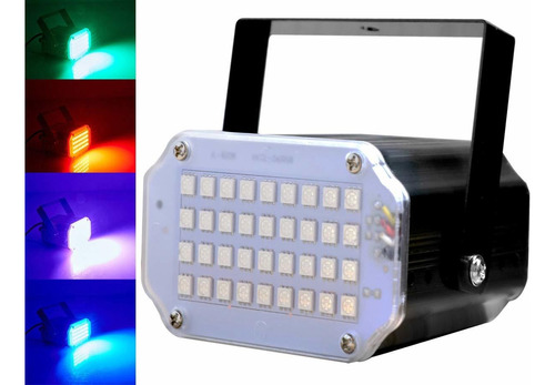 Luces Estroboscópicas Latta Alvor Stage Light 36 Led Mini