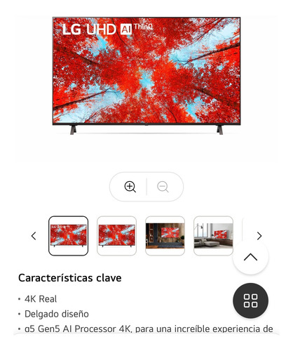 Se Vende Pantalla Lg 50 Modelo Uq9050 (Usado)
