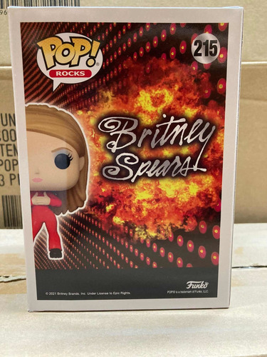 Britney Spears 215 I Did It Again Funko Pop Rocks Original