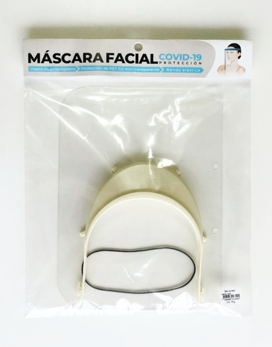 Imagen 3 de 10 de Set X 2 Máscara Protector Facial Barbijo Tapaboca Validado