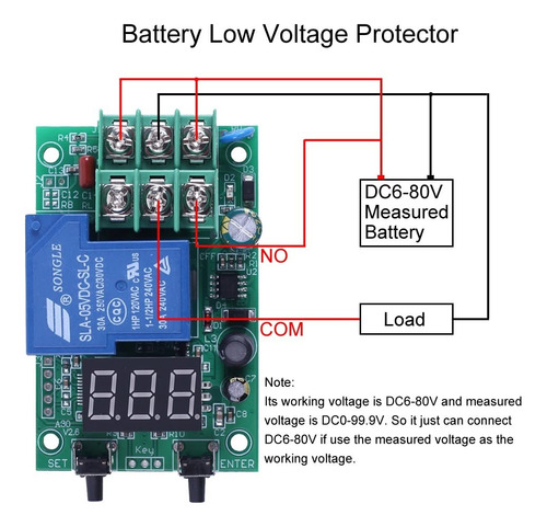 Módulo De Monitor De Voltaje, Módulo Detector De Voltaje Par