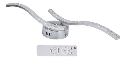 Lámpara De Techo Led De 3 Colores Con Control Remoto, Atenua