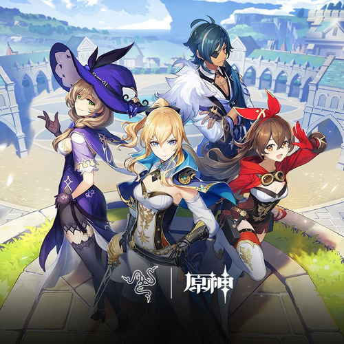 Nuevo Alfombrilla De Ratón Razer Impact Genshin