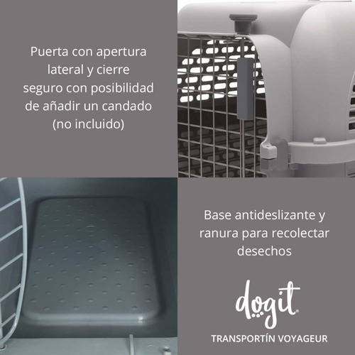 Imagen 2 de 6 de Transportadora Perro Gato Iata° Avion Mediana Voyageur 200