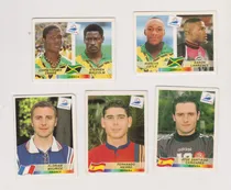 Comprar Lote 5 Figurita Espáña Francia Jamaica Francia 1998