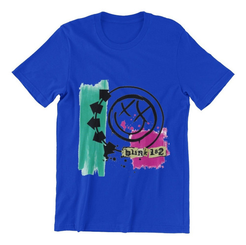 Polera Unisex Blink 182 Lollapalooza 2023 Logo Art Estampado