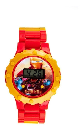 Imagen 6 de 6 de Reloj Niño Pulso Avengers Ironman Envio Inmediato 2021