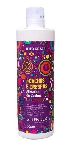 Gllendex Jeito De Ser! Activador De Cachos Rulos X500ml