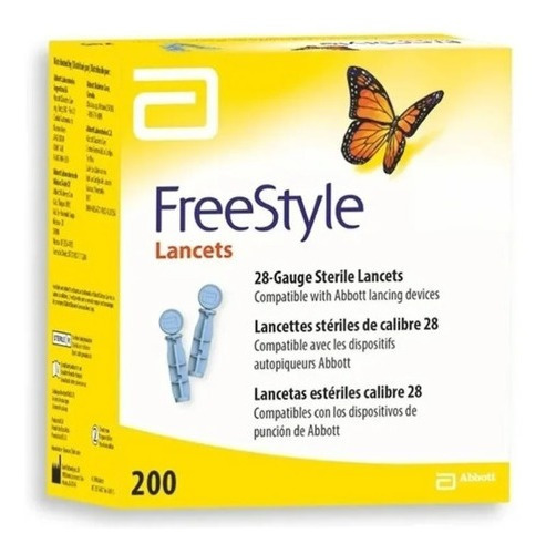 Free Style Lancetas 200 Unidad