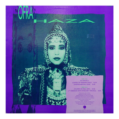 Ofra Haza  - Im Nin'alu | 12'' Maxi Single Vinilo Usado