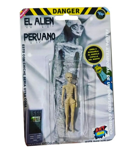 El Alien Peruano Muñeco Figura /arg