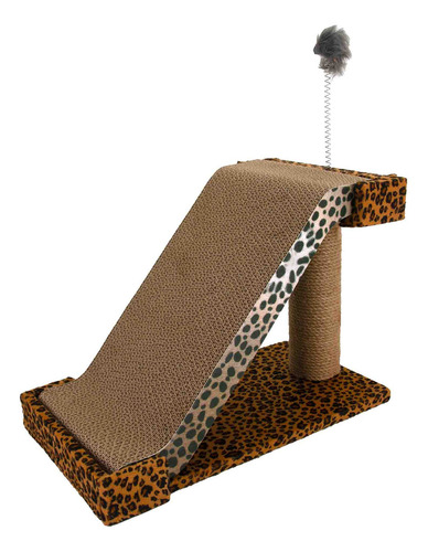 Rascador Ke Woow Premium Tipo Escalera Y Juguete Para Gato Color Triangulo