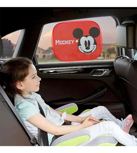 Parasol Frontal Y Cortinas Laterales Mickey Mouse