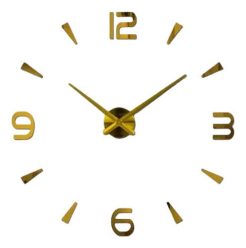 Reloj De Pared Hogar 3d Moderno 3 Colores