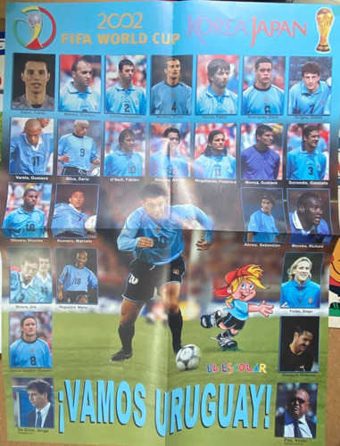 Revista Mundiales, Carpeta 2002 Y 1986 Fútbol Uruguay, Cf108