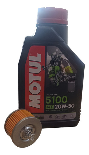 Kit De Mantencion Pulsar Ns-125-135-160(1 Lt Motul+filtro)