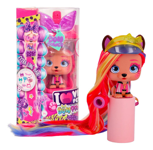 Imc Toys Vip Pets Aurora - Bow Power Series - Incluye 1 Muñe