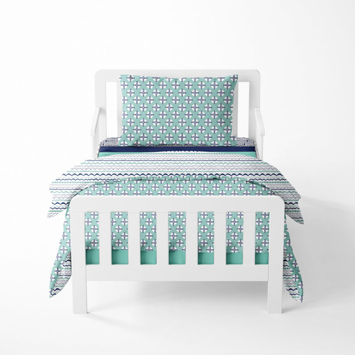 Bacati - Productos De Ropa De Cama Tribal Para Ninos Pequeno